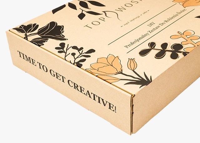 time to get creative wyraź swoją markę na każdej paczce i wyróżnij się na rynku nadrukiem